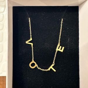 VOTE necklace